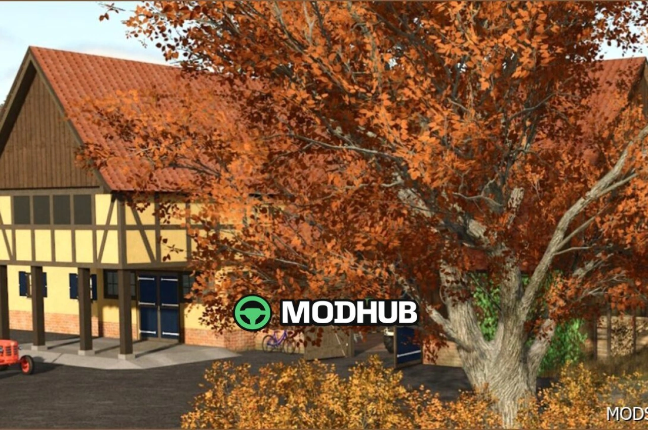 Старий прусський будинок для Farming Simulator 25