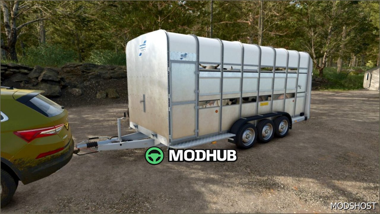 Ifor Williams TA510T Viehanhänger für Farming Simulator 25