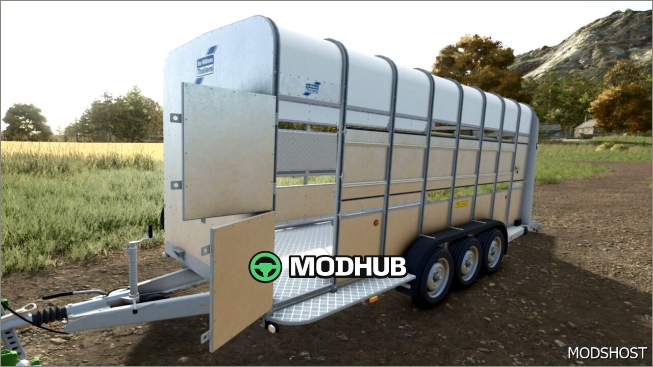 Ifor Williams TA510T Viehanhänger für Farming Simulator 25