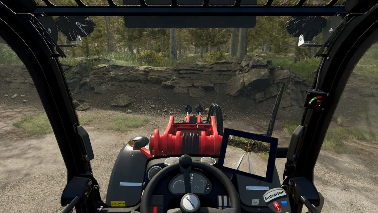 Ефективний Tool Camera MB-DLC (Prefab) — Камери та Дисплеї в Кабіні для FS25