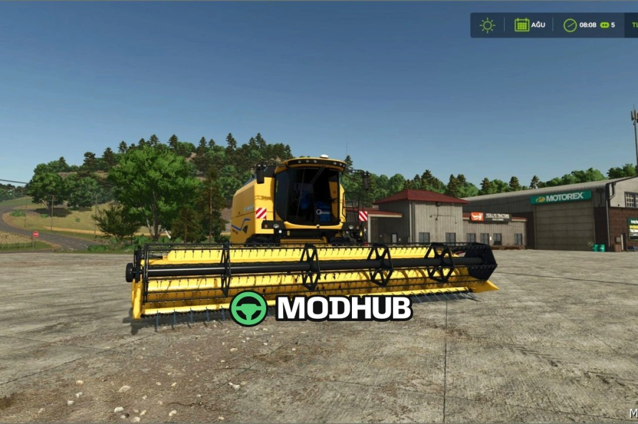 Комбайн NEW Holland TC5/70 для Farming Simulator 25