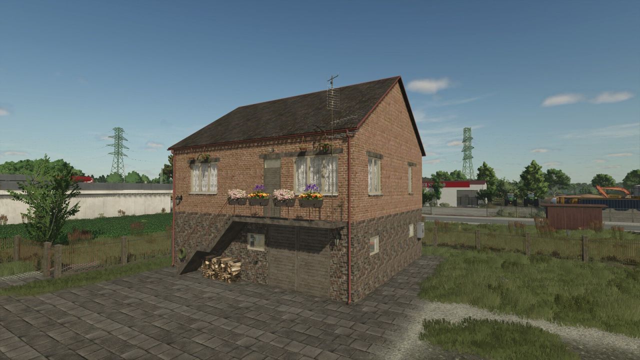 Zestaw budynków gospodarskich do Farming Simulator 25