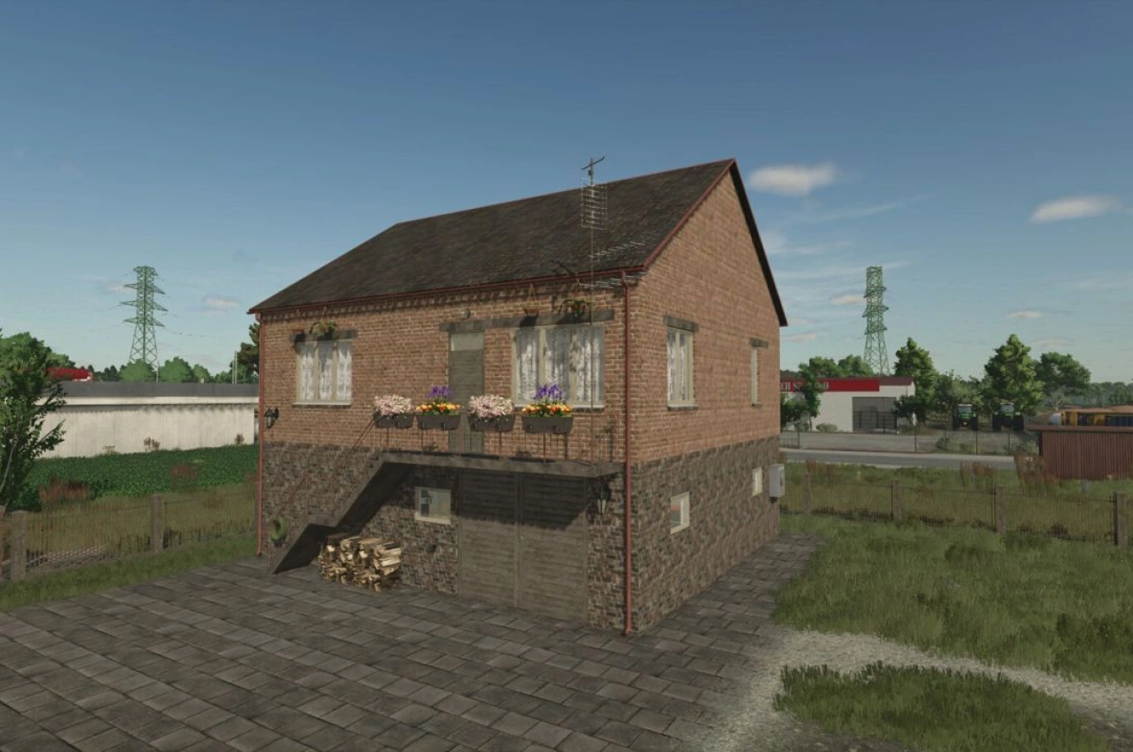 Набір будівель для ферми для Farming Simulator 25