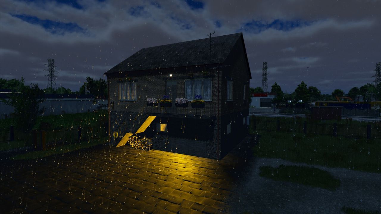 Zestaw budynków gospodarskich do Farming Simulator 25