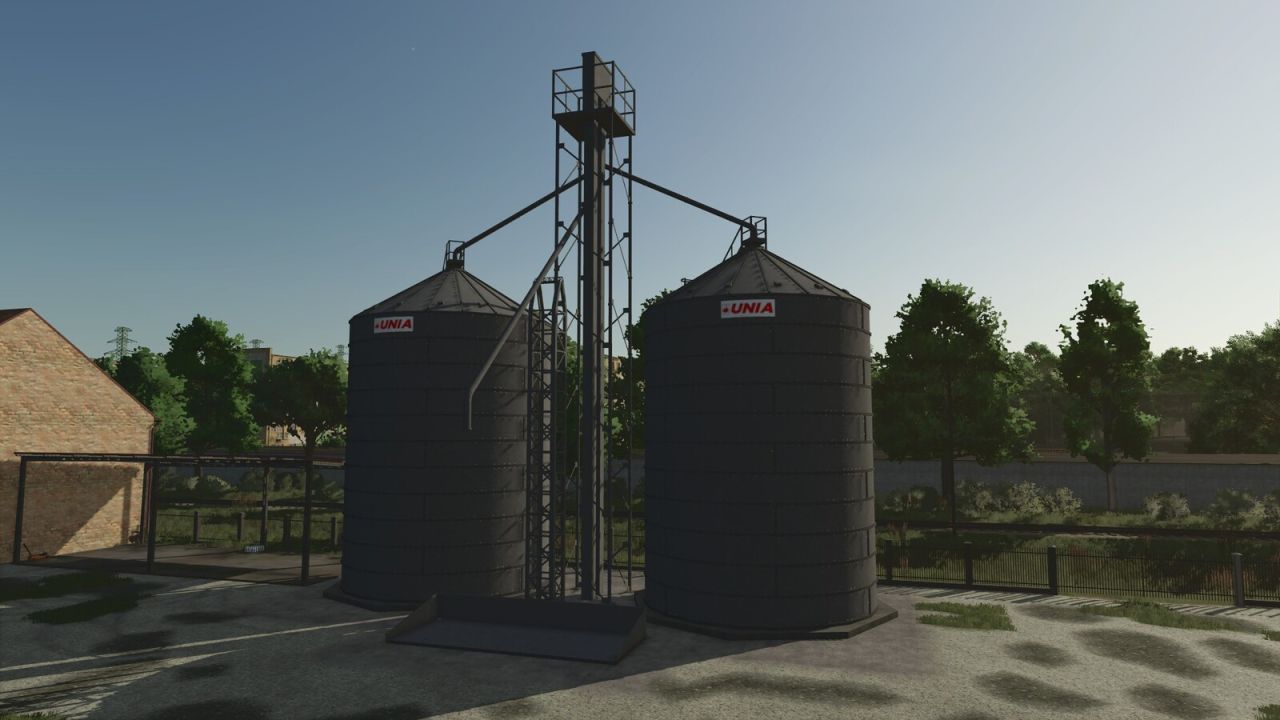 Zestaw budynków gospodarskich do Farming Simulator 25