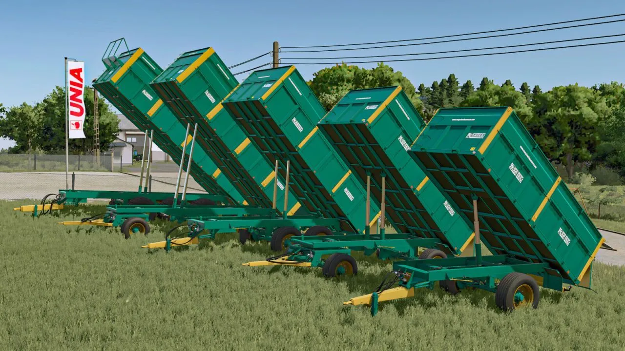 Ефективний Пак Самоскидних Причепів Camara Trailer Pack (VR9–VR24) для Важких Перевезень