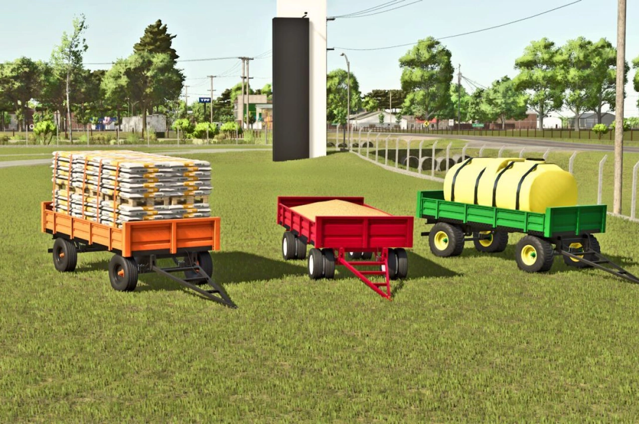 Причіп Lizard 4TT для Farming Simulator 25