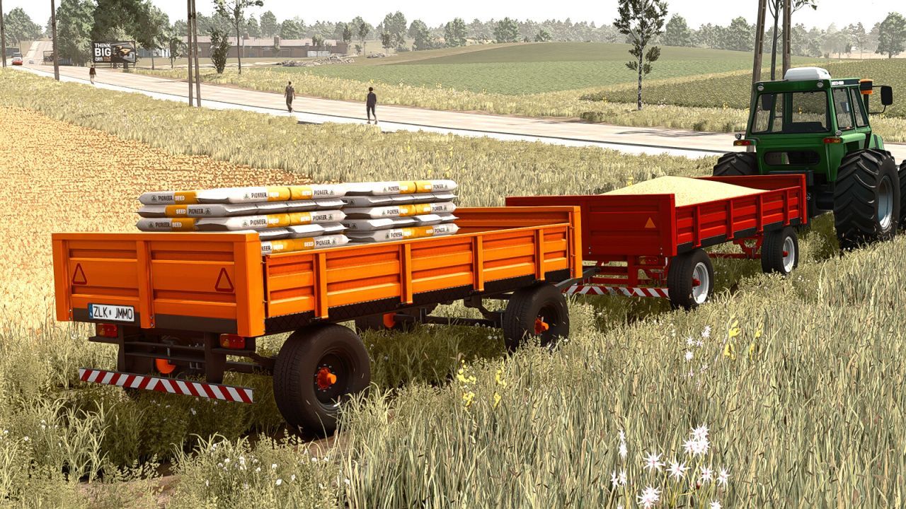 Причіп Lizard 4TT для Farming Simulator 25