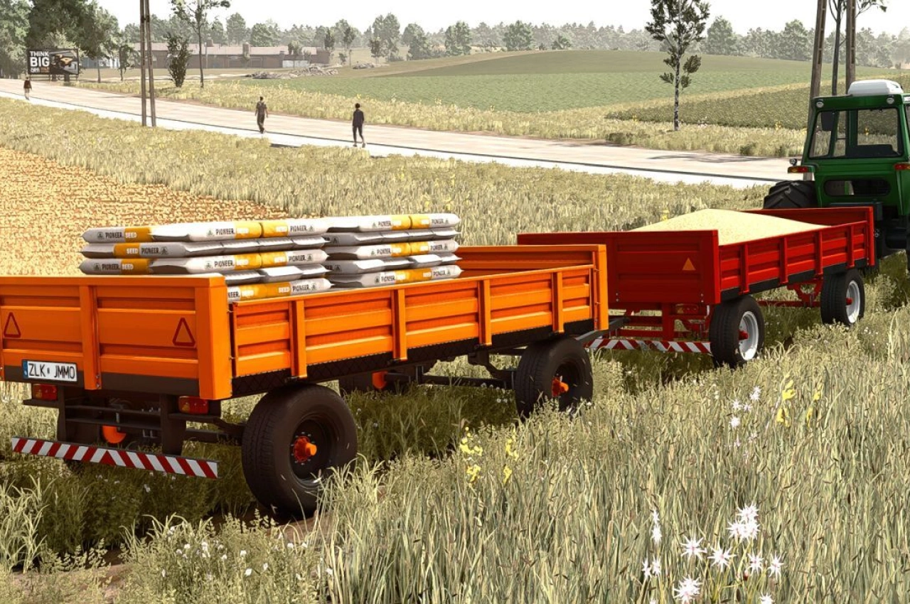 Причіп Lizard 4TT для Farming Simulator 25