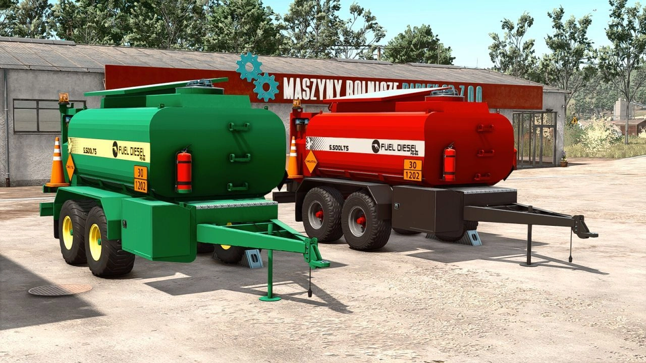 Причіп Lizard FD-55 для Farming Simulator 25