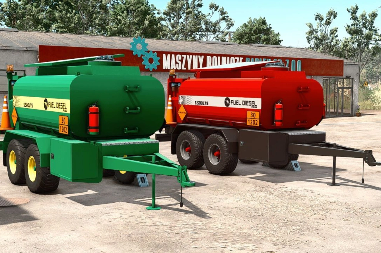 Причіп Lizard FD-55 для Farming Simulator 25