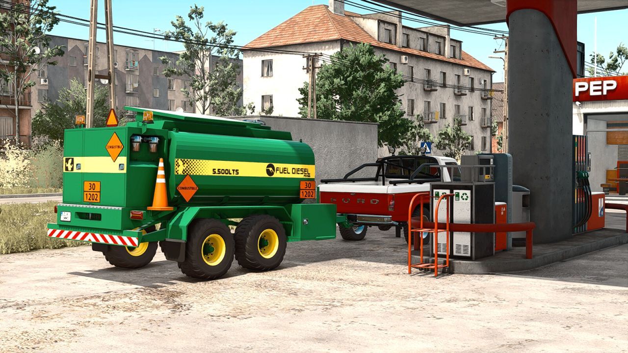 Причіп Lizard FD-55 для Farming Simulator 25