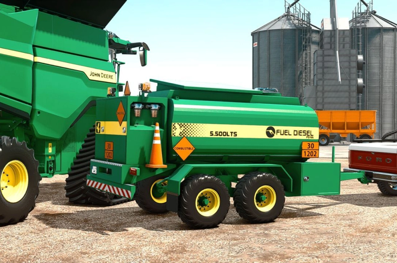 Причіп Lizard FD-55 для Farming Simulator 25