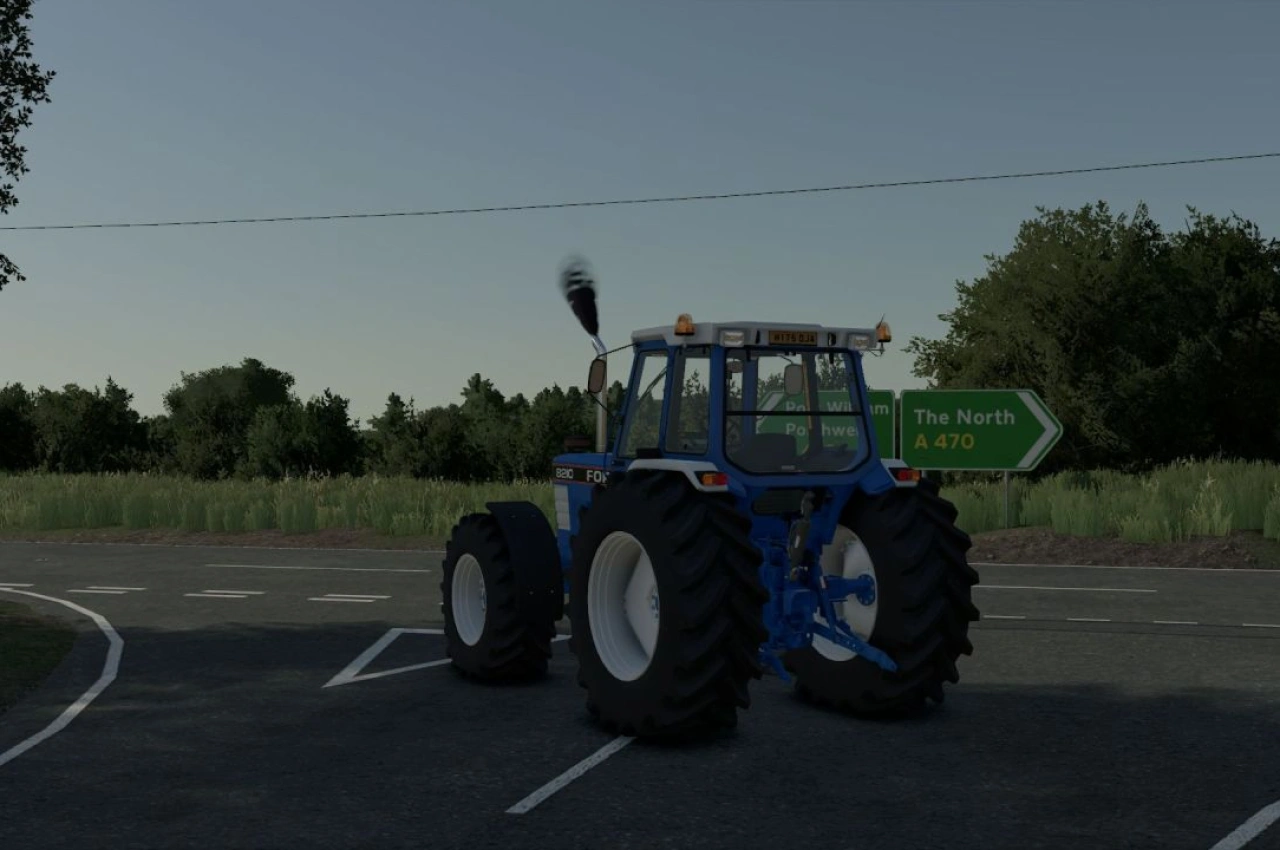 Трактор Ford 8210 для Farming Simulator 25