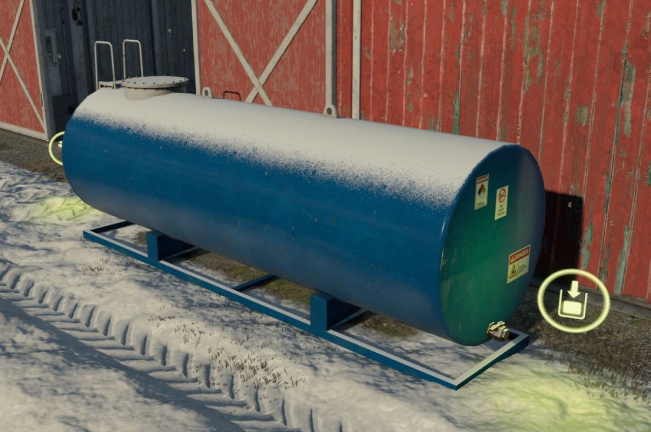 Резервуар для рідкого добрива для Farming Simulator 25