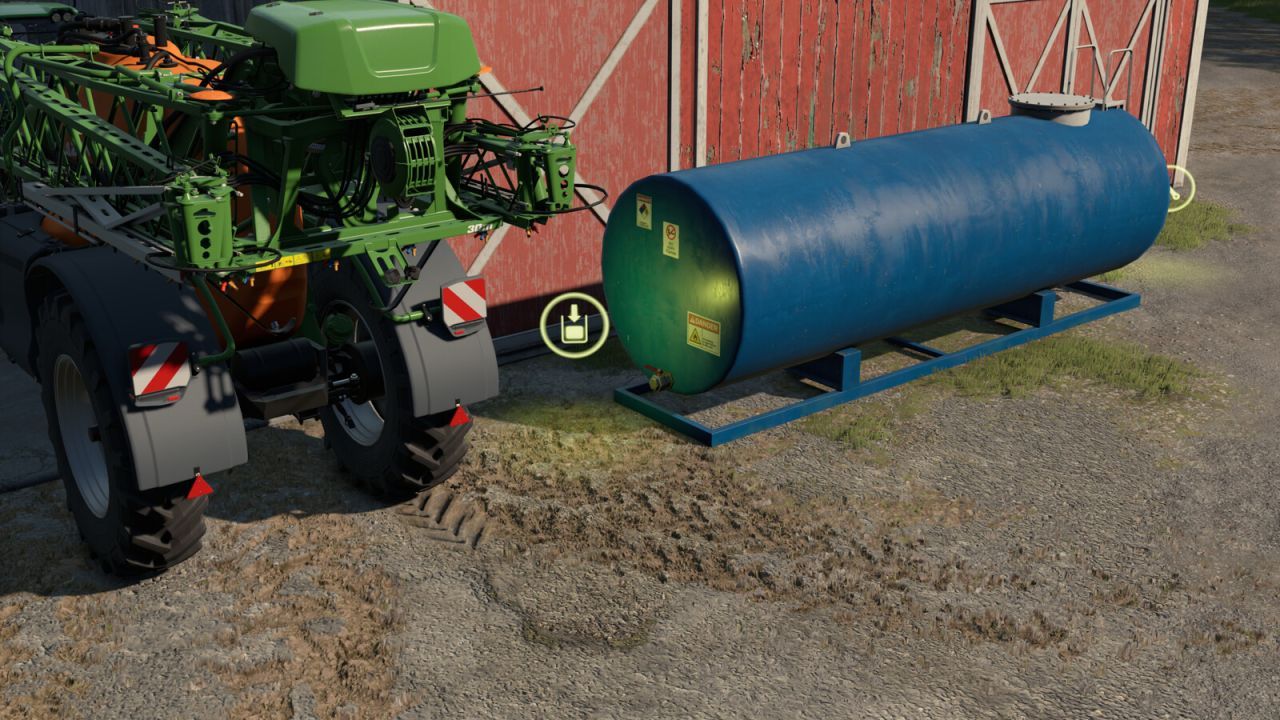 Резервуар для рідкого добрива для Farming Simulator 25