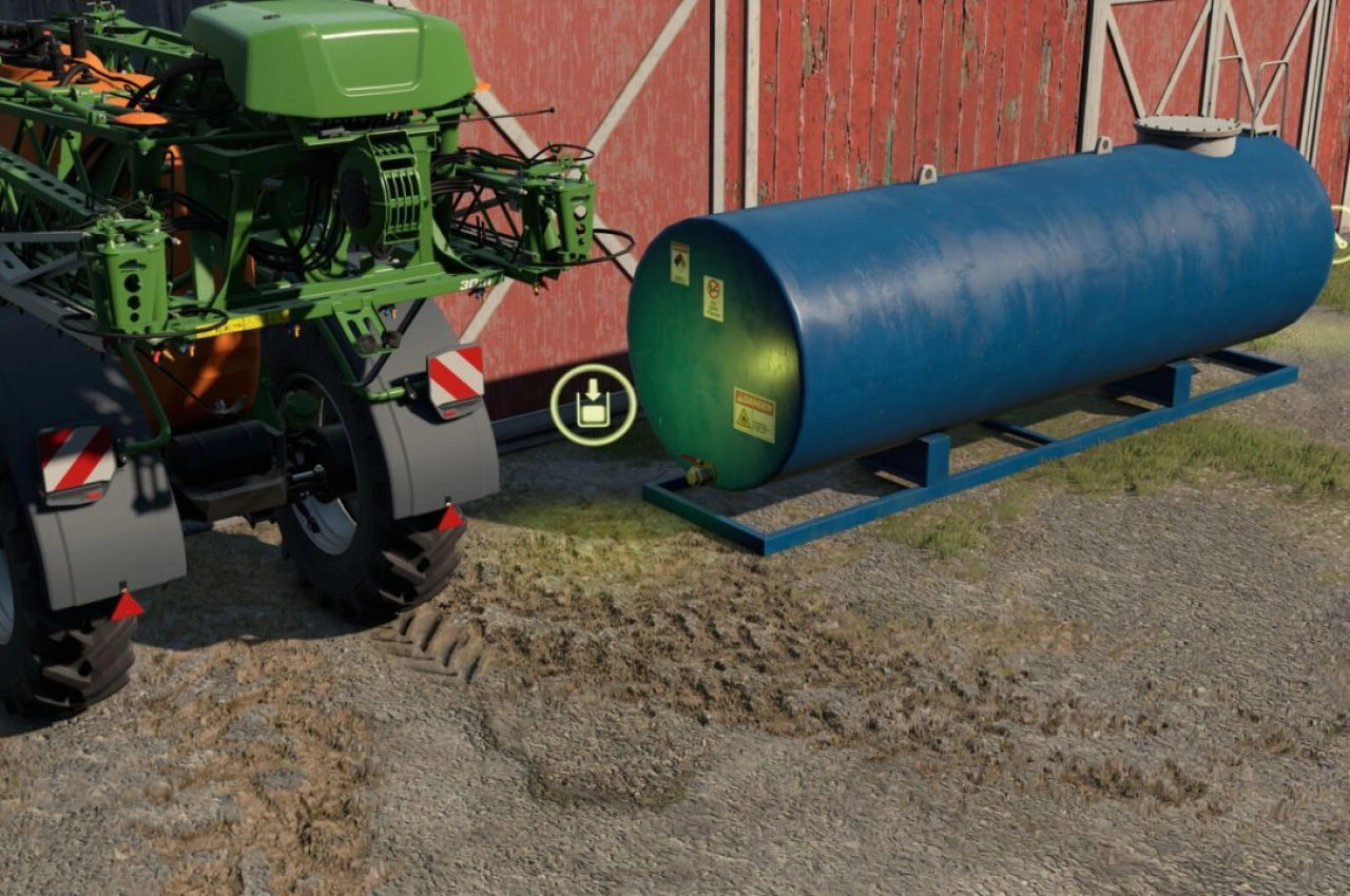Резервуар для рідкого добрива для Farming Simulator 25