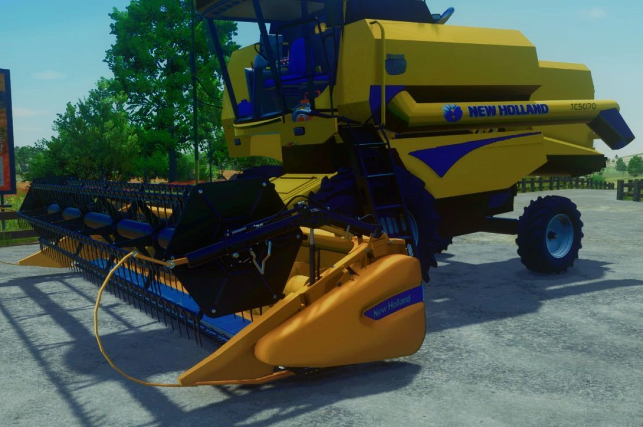 Платформи New Holland Superflex Old Series для Farming Simulator 25