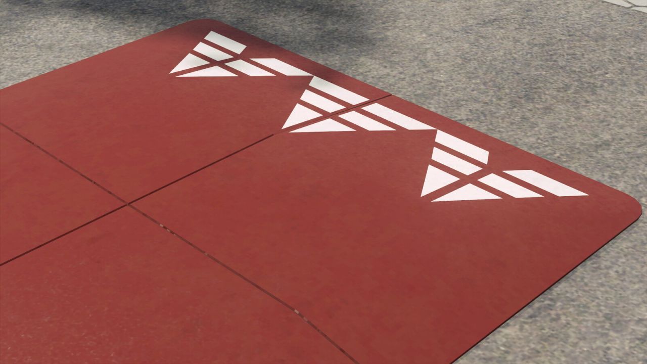 Realistisches Berlin Cushion (Prefab) — Städtischer Liegender Polizist für Farming Simulator 25