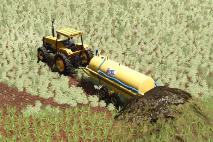 Traktor Valmet 1180 für Farming Simulator 25 — 3