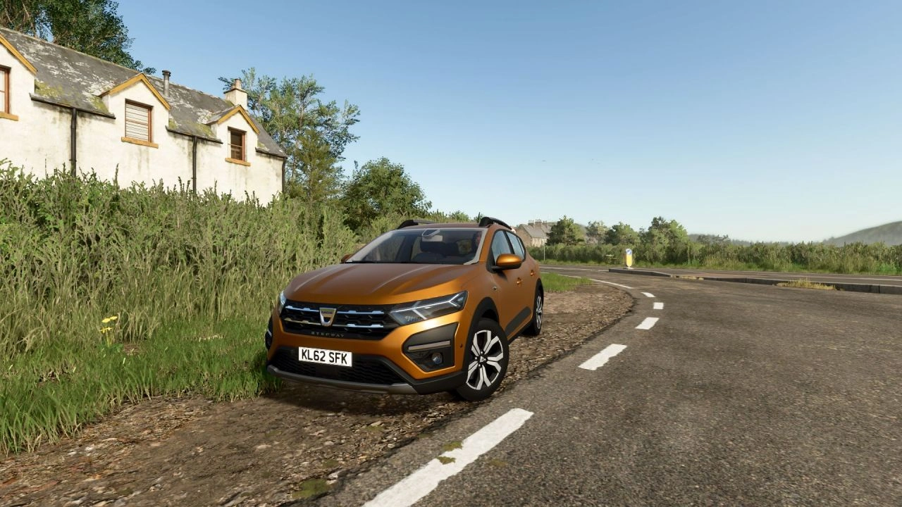 Автомобіль Dacia Sandero Stepway 2021 для Farming Simulator 25