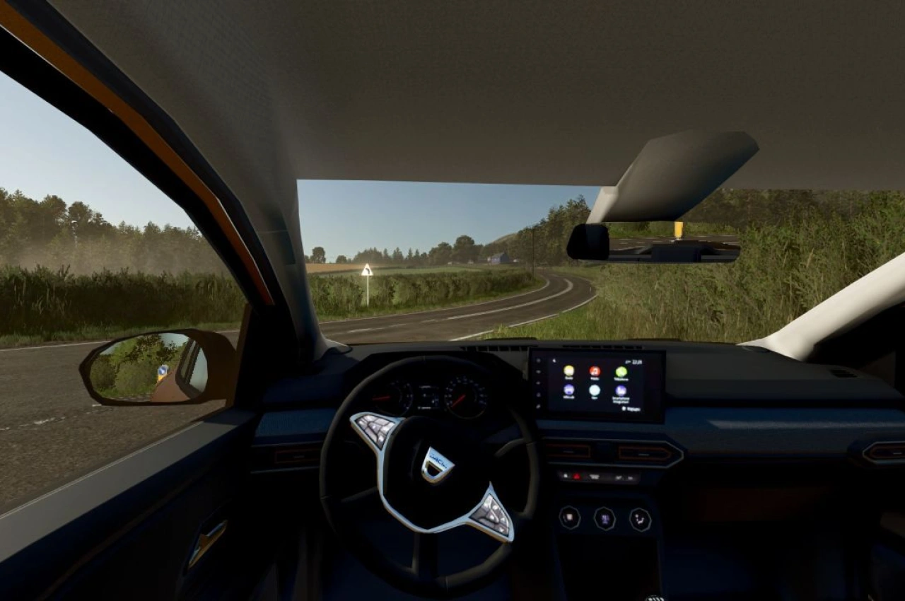 Автомобіль Dacia Sandero Stepway 2021 для Farming Simulator 25