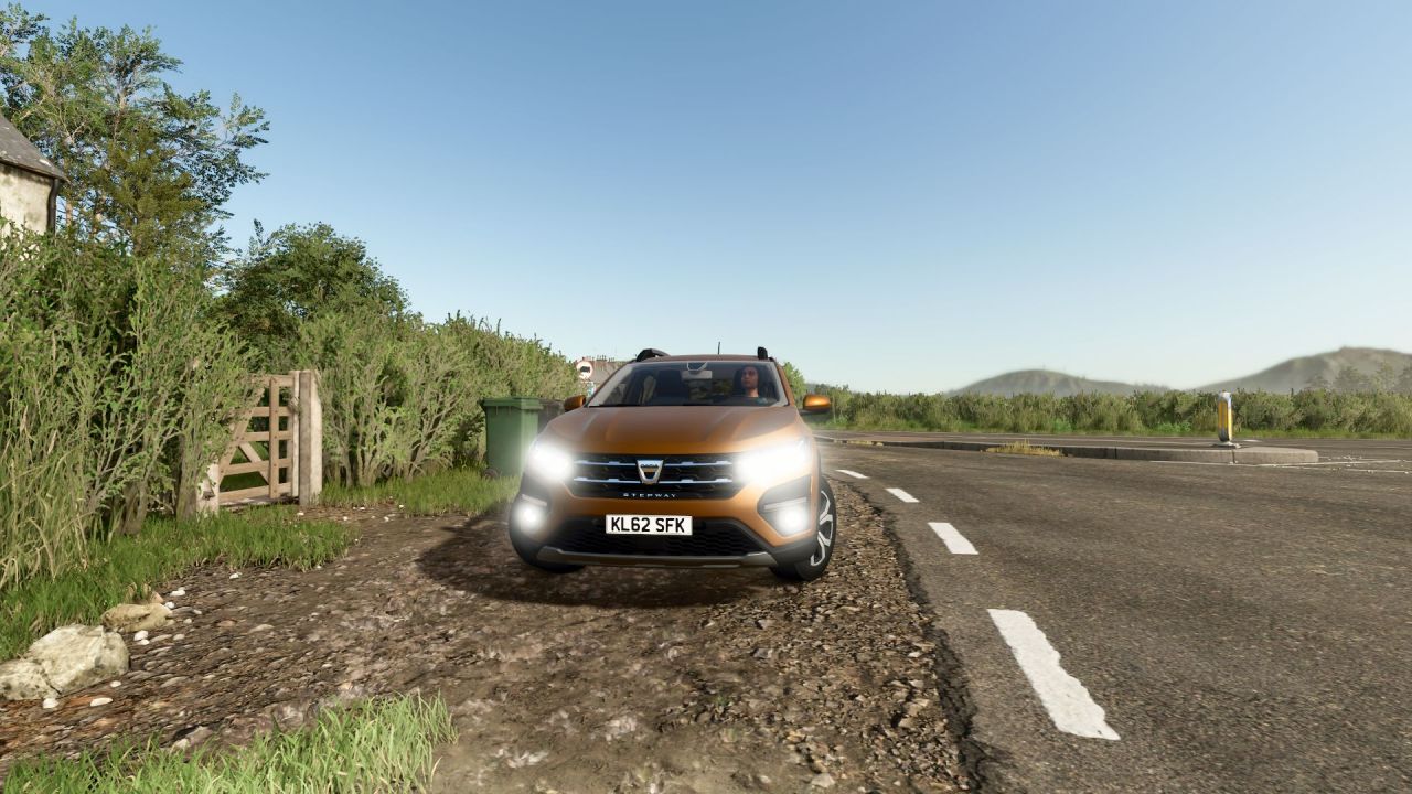 Samochód Dacia Sandero Stepway 2021 do Farming Simulator 25