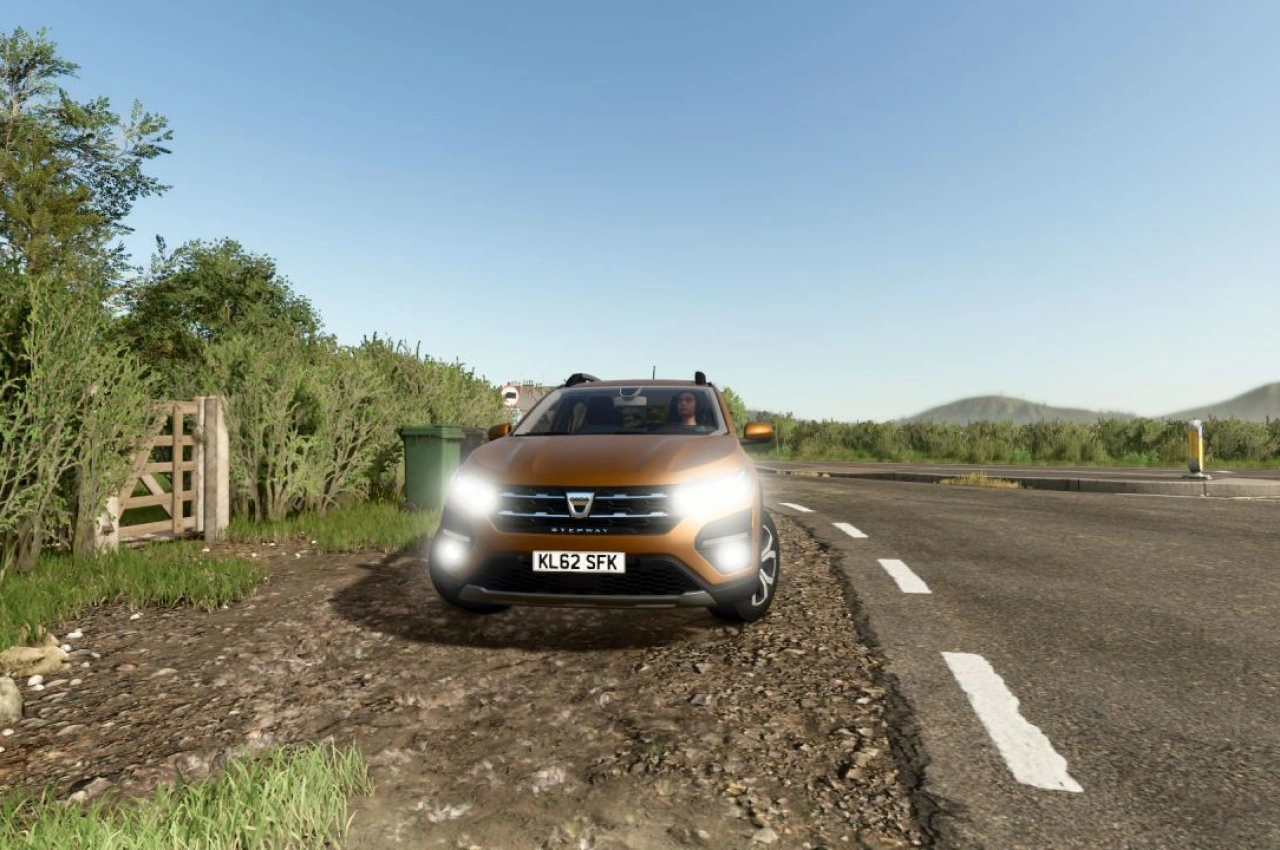 Автомобіль Dacia Sandero Stepway 2021 для Farming Simulator 25