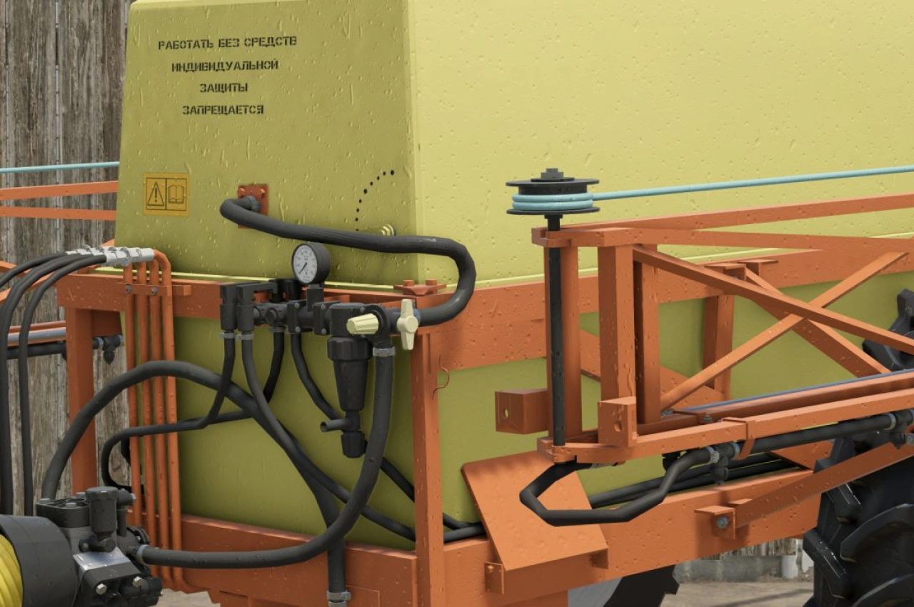 Обприскувач  SIBSELMASH OP-2000 для Farming Simulator 25