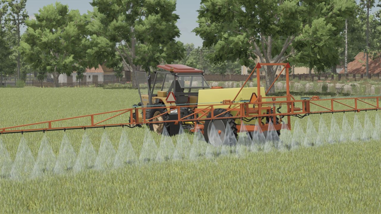 Fertilizer Spreader SIBSELMASH OP-2000 for Farming Simulator 25