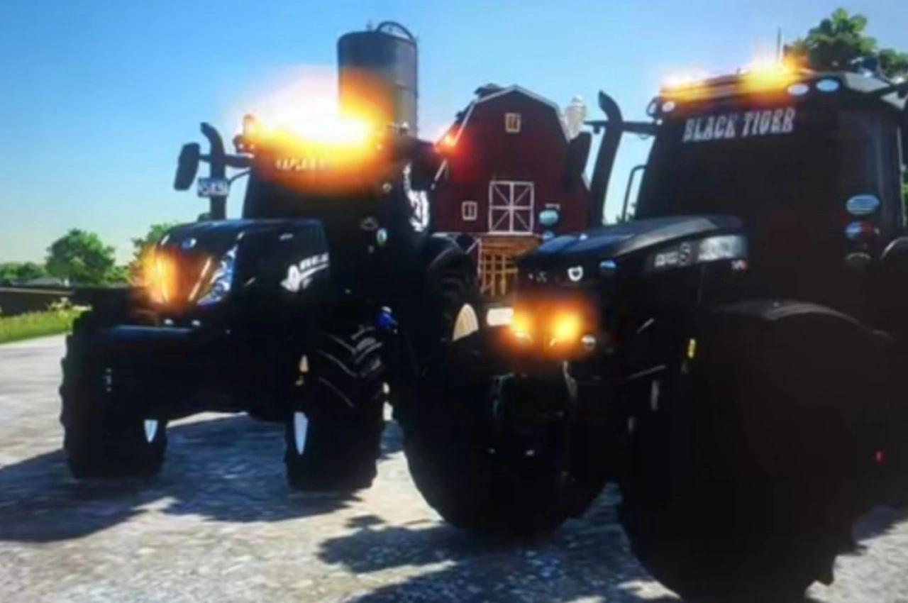 Трактор Massey Ferguson 7720 для Farming Simulator 22
