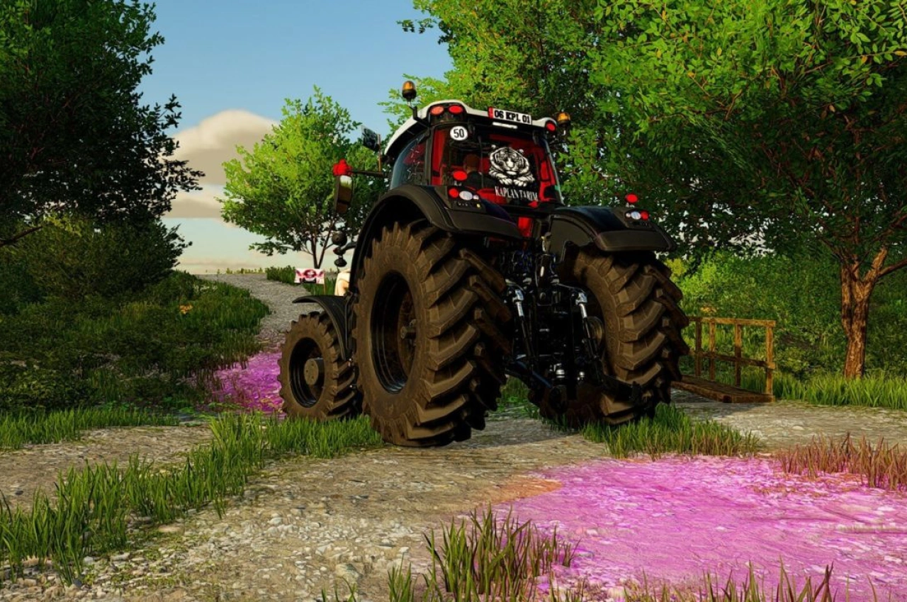 Трактор Massey Ferguson 8700S Edit для Farming Simulator 22