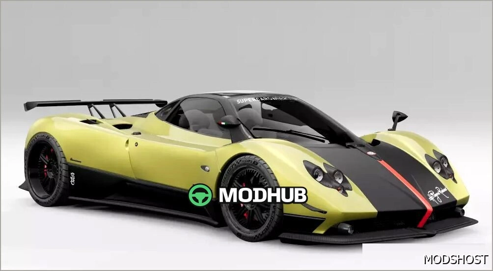 Автомобіль Pagani Zonda V2.0 для BeamNG.drive