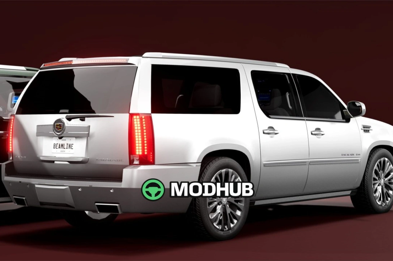 Автомобіль Cadillac Escalade: Ultimate Remastered Edition 0.38 для BeamNG.drive