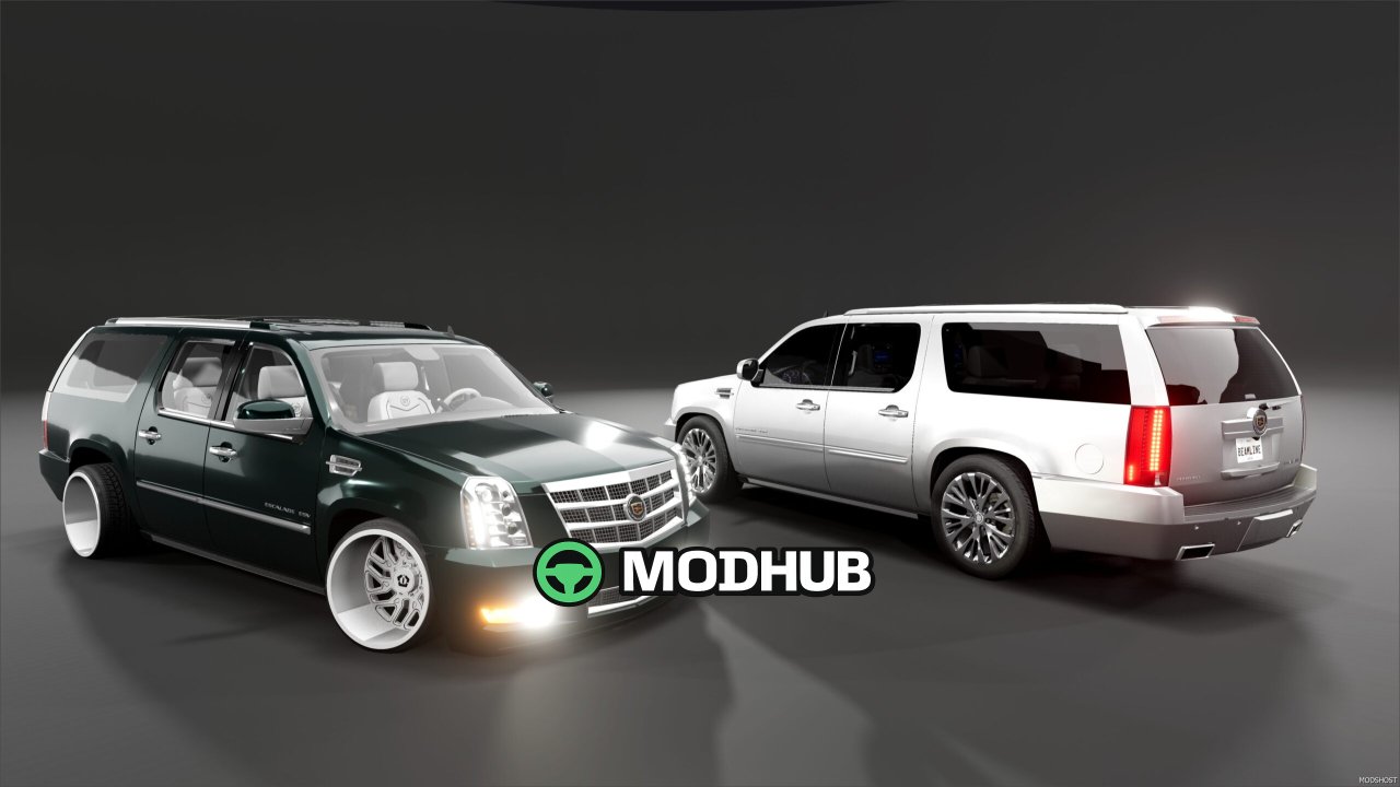 Auto Cadillac Escalade: Ultimate Remastered Edition 0.38 für BeamNG.drive
