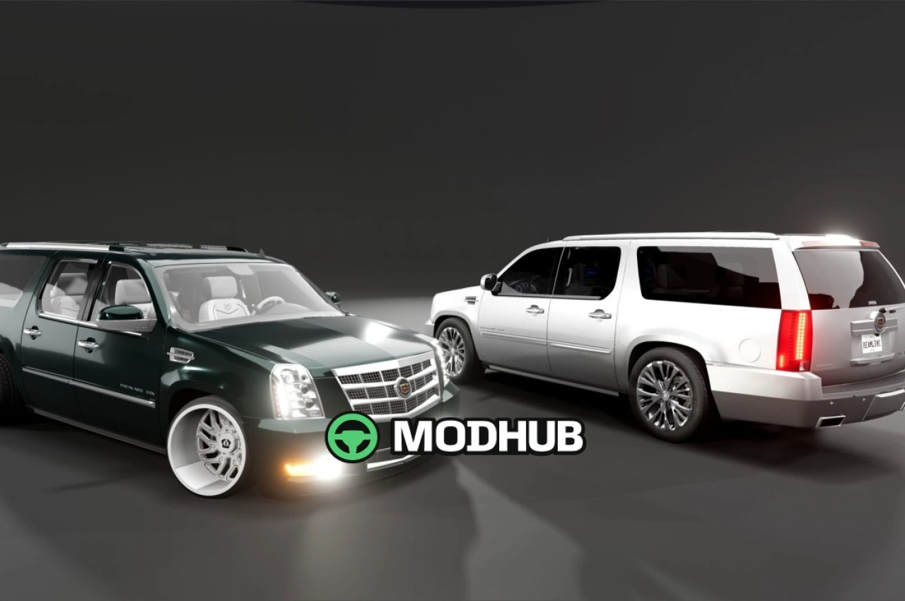 Автомобіль Cadillac Escalade: Ultimate Remastered Edition 0.38 для BeamNG.drive