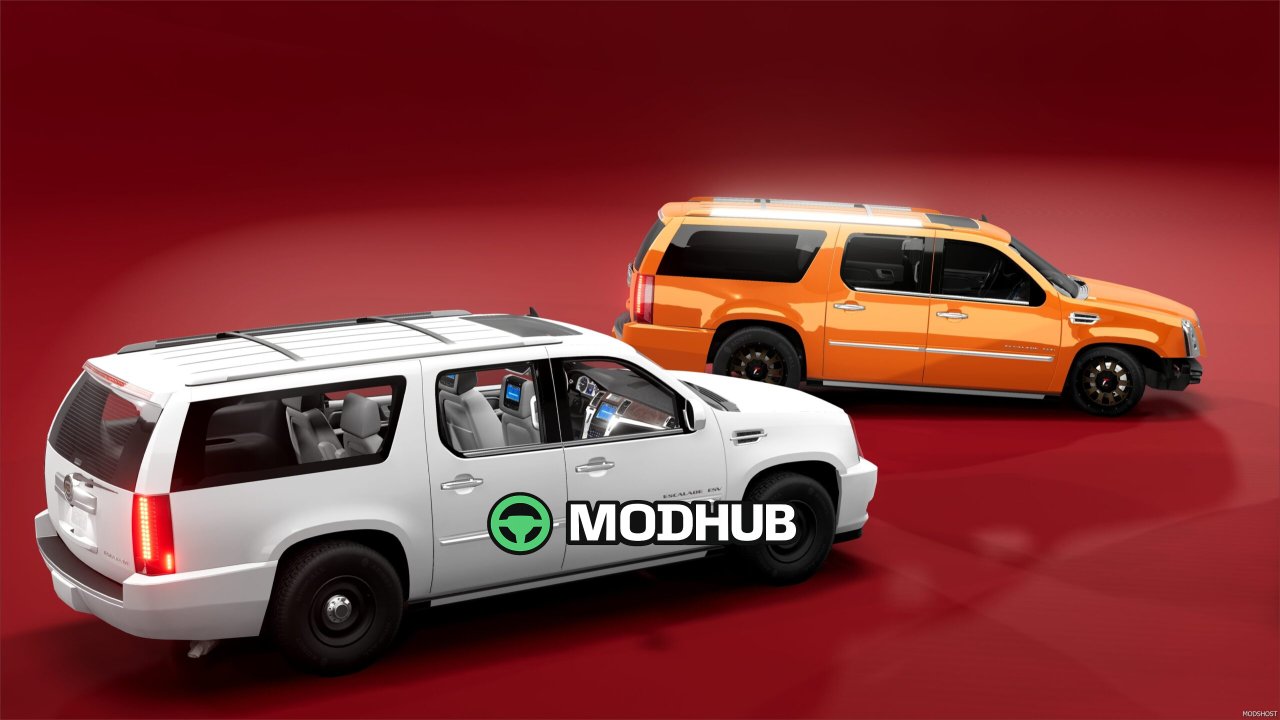 Auto Cadillac Escalade: Ultimate Remastered Edition 0.38 für BeamNG.drive