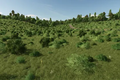 Велика 4x Карта Survival4X для Farming Simulator 25 — Виживання з Нуля та Максимум Простору — 5