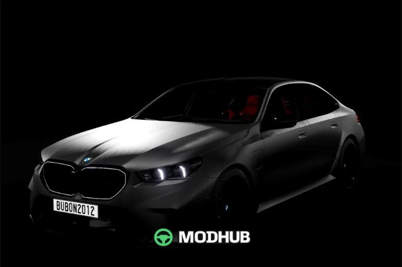 Автомобіль BMW M5 G90 для BeamNG.drive