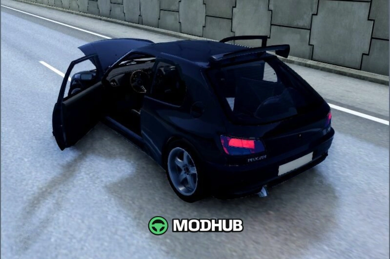 Автомобіль Peugeot 306 Extreme Street Tuning для BeamNG.drive