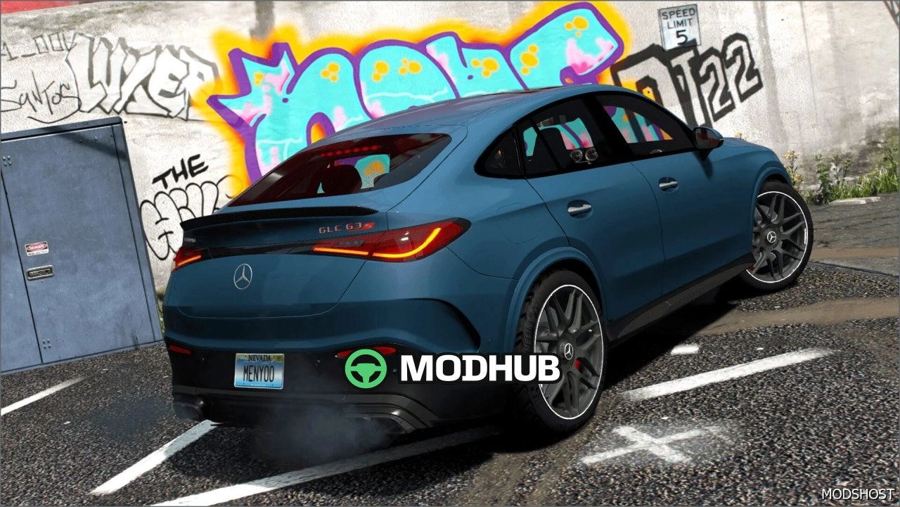 Автомобіль Mercedes Benz GLC 63S Coupe AMG для GTA 5