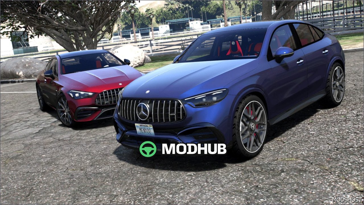 Автомобіль Mercedes Benz GLC 63S Coupe AMG для GTA 5