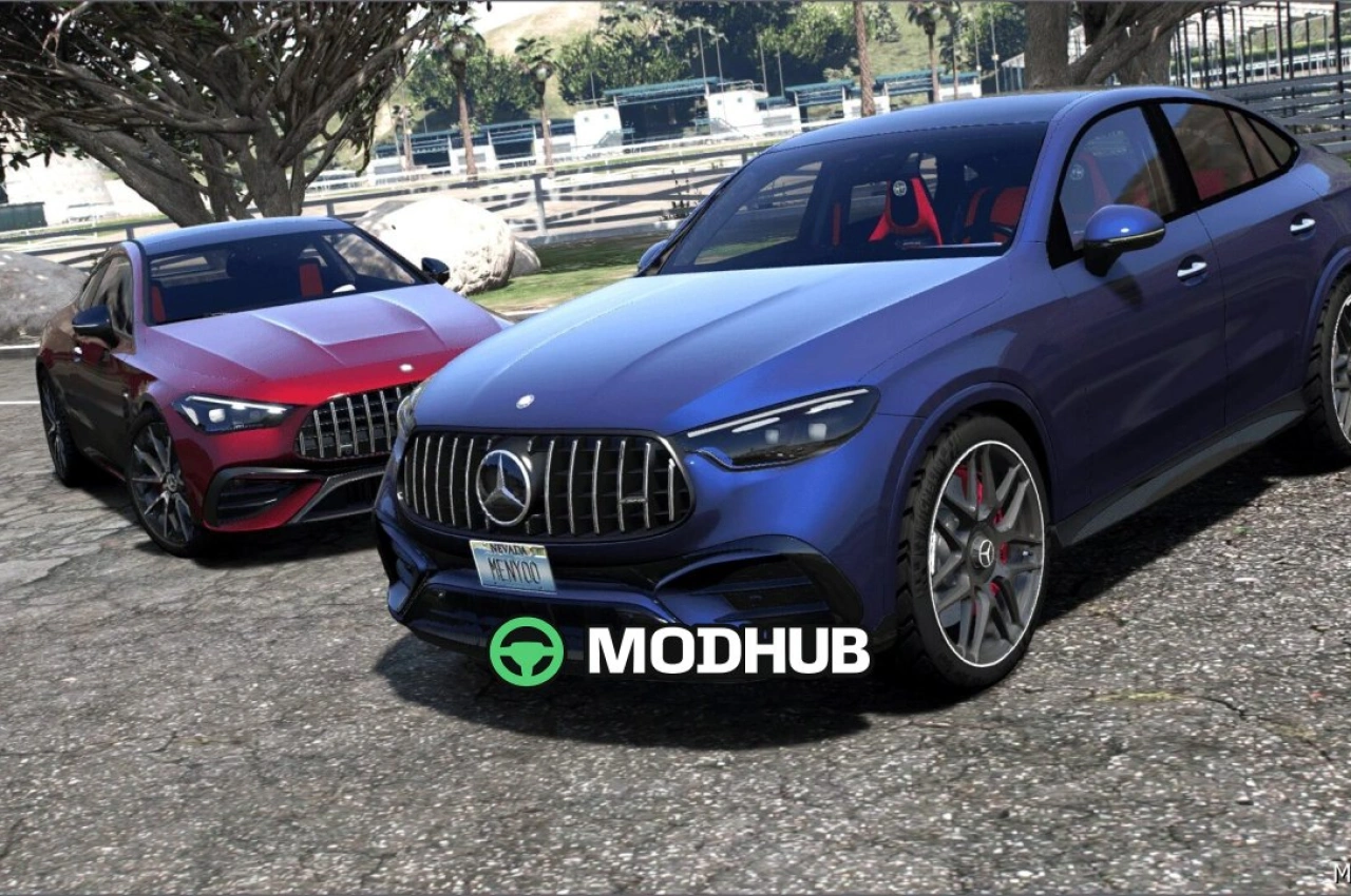 Автомобіль Mercedes Benz GLC 63S Coupe AMG для GTA 5