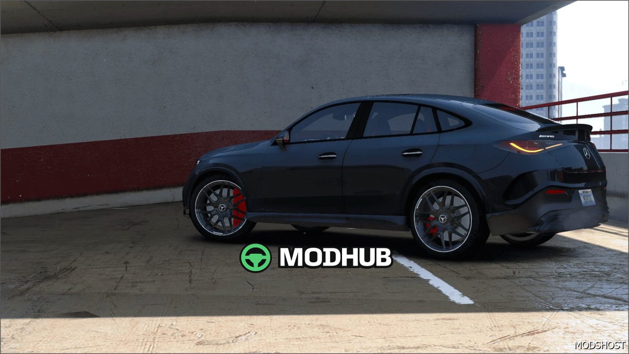 Автомобіль Mercedes Benz GLC 63S Coupe AMG для GTA 5