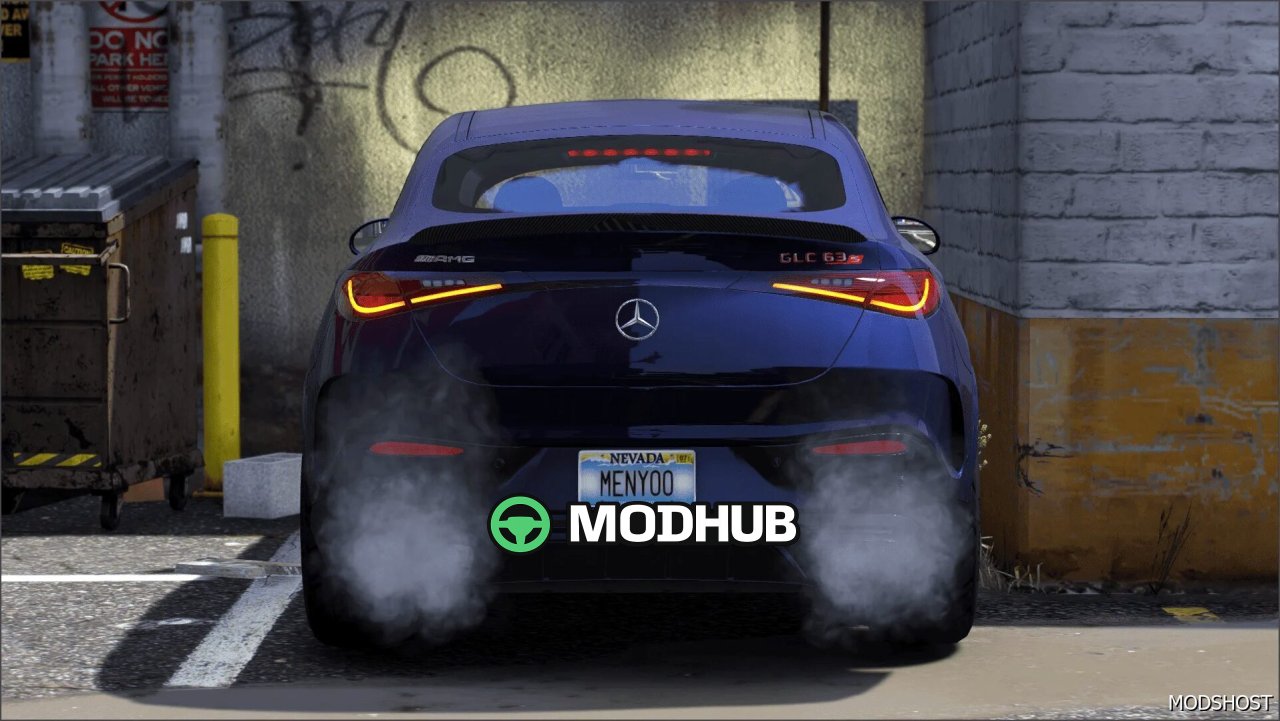 Автомобіль Mercedes Benz GLC 63S Coupe AMG для GTA 5