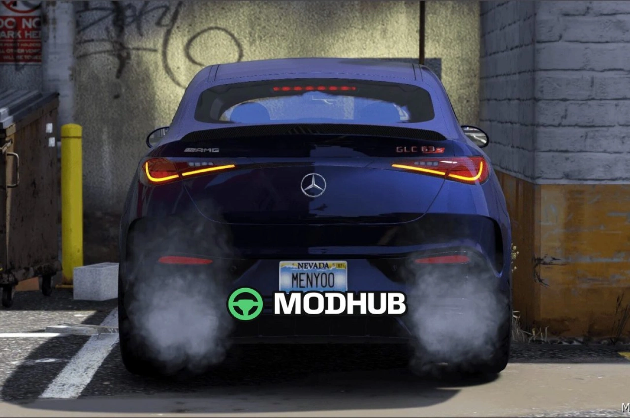 Автомобіль Mercedes Benz GLC 63S Coupe AMG для GTA 5