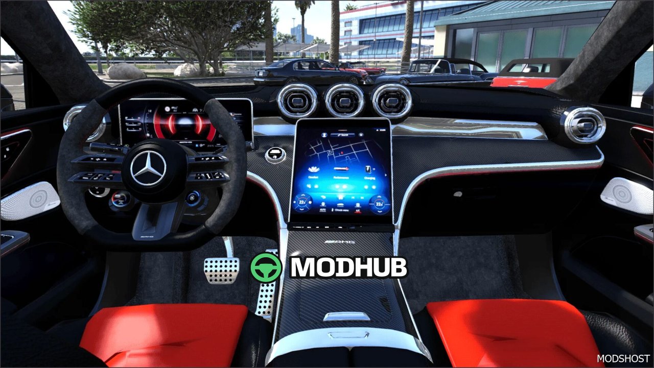 Автомобіль Mercedes Benz GLC 63S Coupe AMG для GTA 5