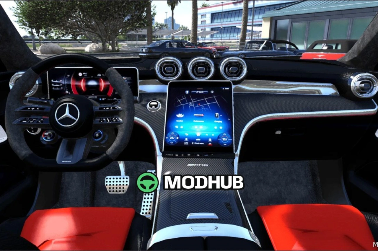 Автомобіль Mercedes Benz GLC 63S Coupe AMG для GTA 5