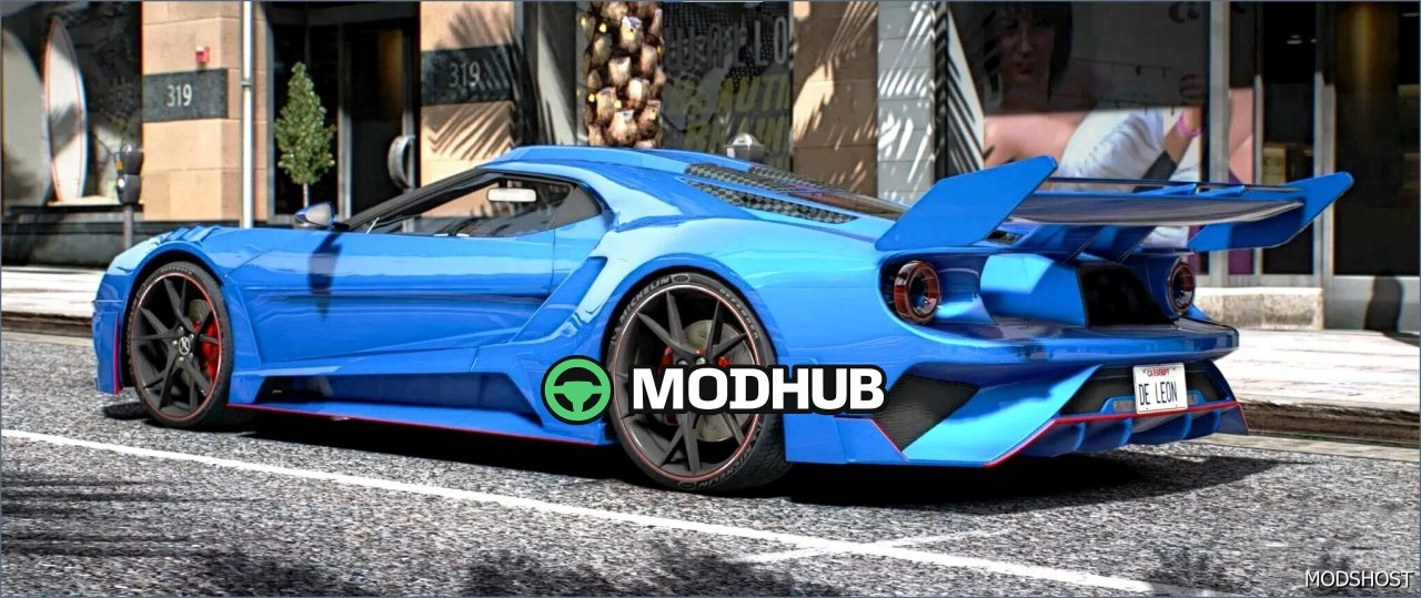 Автомобіль 2018 Ford GT Lemansory для GTA 5
