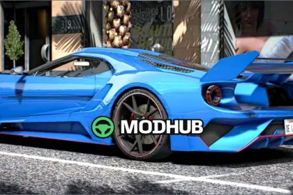 Samochód 2018 Ford GT Lemansory do GTA 5